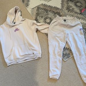 Metal umbrella sweat set